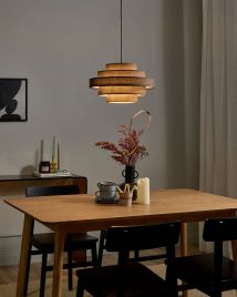 LORVENA TV Stand - Light Brown