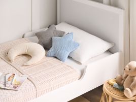 NENTARA Velvet Decorative Cushions Set of 2 - Beige