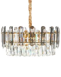 SOUTHMERE Glass Chandelier - Gold
