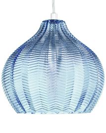 LEIKA Pendant Lamp Glass Blue