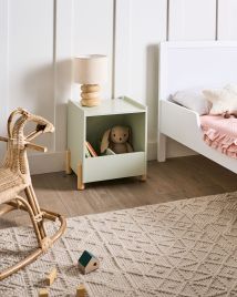 BORVEX Bedside Bedside Table - Light Green
