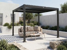 NADUXA Metal Gazebo - Black