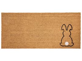 PARTHORPE Rabbit Coir Doormat - Natural