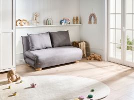 RARUXO Side Table with Wheels - Transparent