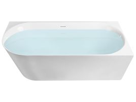 GROVELEIGH Corner Bath Left Hand - White
