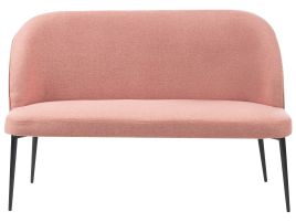 2 Seater Kitchen Sofa Pink OSBY