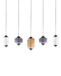 LED Pendant Lamp SULLANE LED Glass Multicolour