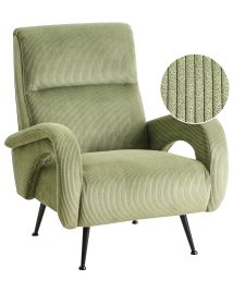 WALSDON Fabric Armchair - Green