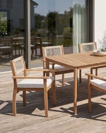 FEJARO Christmas Decor Tree Glass Figurine Set of 2 - Green and Red