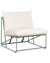 LIMBERLEIGH Garden Chair with Cushion - Green