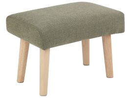 Fabric Footstool Green TAKOMA II