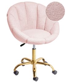 ISLINGTONMERE Fabric Office Desk Chair - Pink