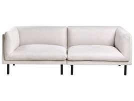 OVRGOD Fabric 3 Seater Sofa - Light Beige