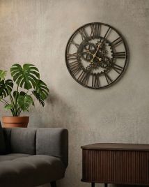 URAVENTO Hanging Decorations Moose Antler Wall Art Set of 3- Multicolour