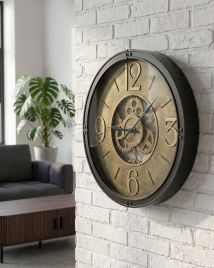 TORVEX Wall Clock - Black