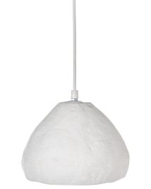 Pendant Lamp OLIMAR Papier-Mache White