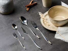 DAJARO Corduroy Dining Chairs Set of 2 - Orange