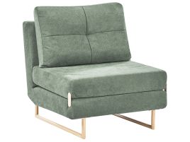 COMDEN Fabric Chair Sofabed - Light Green