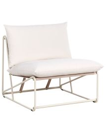 LIMBERLEIGH Garden Chair with Cushion - Beige