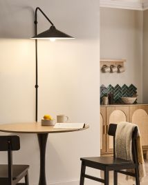 VELMORA TV Stand with LED - White, 160cm