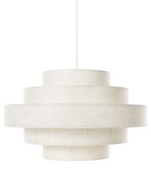 Pendant Lamp EREBATO Linen Off-White