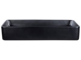 Countertop Basin 610 x 350 mm Black ULUA
