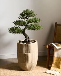 LAVENTO Plant Pot - Light Beige