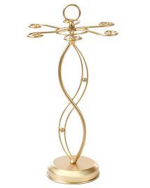 CLAYDON Wine Glass Rack - Gold