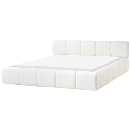 TERALUNE Super Kingsize Fabric Bedframe - Off-White