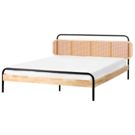 LYSOR Super Kingsize Wooden Bedframe - Light Brown