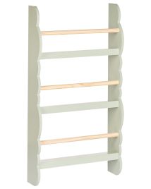 Wall Bookshelf RIGOLET Engineered Wood 80 cm Light Green