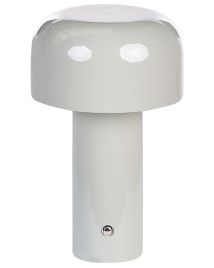 Wireless LED Table Lamp BESOS With Dimmer Metal Grey