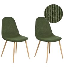 FARNSTEAD Dining Chairs - Set of 2 - Green
