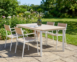 DARUXO Velvet Dining Chairs Set of 2 - Beige