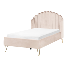 AMLI Small Double Fabric Bedframe - Light Beige