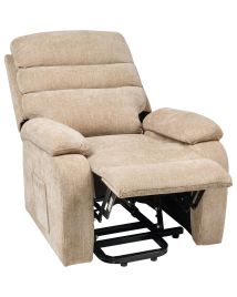 Electric Recliner Chair RISE Fabric Beige