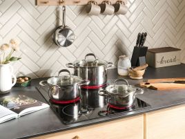 CENUFA Stainless Steel 7 Piece Pot Set - Silver
