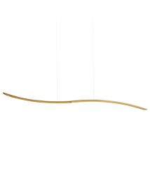 LED Pendant Lamp CALAO Metal Gold