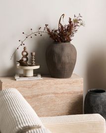FESERO Flower Vase - Brown