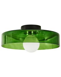 STRATWELL Glass Ceiling Lamp - Green