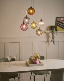 CASERO Christmas Decor Hanging Baubles Set of 20 - Multicolour