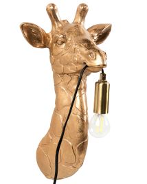 BODENHURST Wall Lamp Giraffe Design - Gold