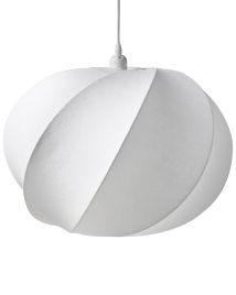HILLFORD Faux Pendant Lamp - White