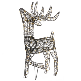 CERSELLE LED Reindeer Christmas Decor - Black