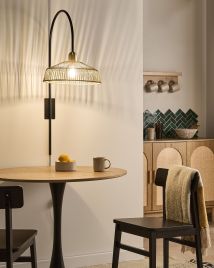 VELTARO Kitchen Kitchen Utensil Holders & Rack - Brown