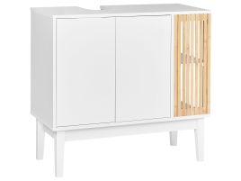 Washbasin Cabinet NUBES 80 cm 35 cm 74 cm White