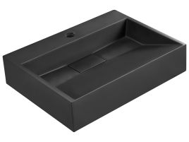 EUQNKO Wall Hung Basin 500 x 380 mm Black