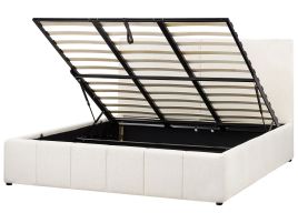 CASTELNAVTE Ottoman Bed Fabric 180 x 200 cm (EU Super King) Off-White