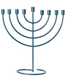 MALMO Candle Holder Metal 50 cm Blue