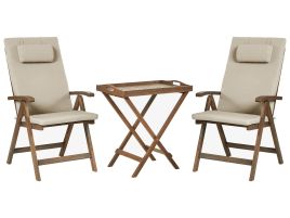 BALSA Garden Bistro Set - Taupe